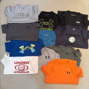 Under Armour Kids' Assorted Color Performance Tops - size YS